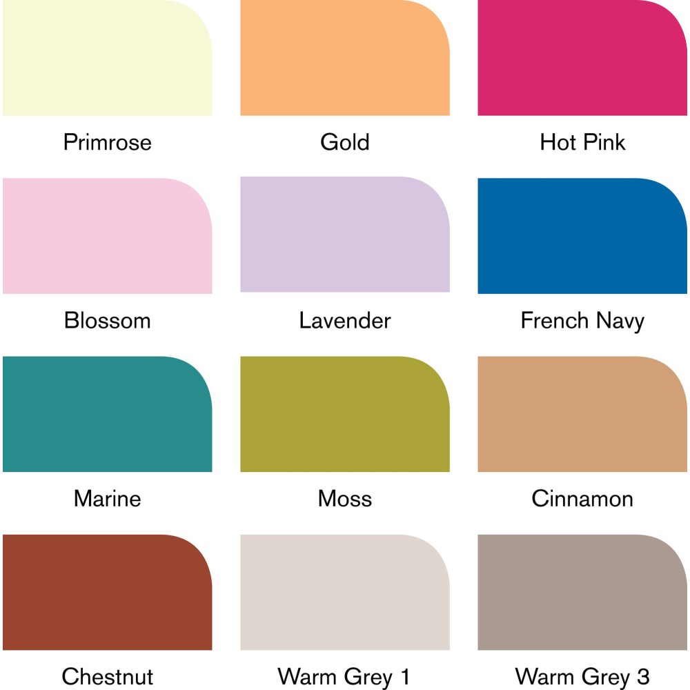 Promarker set - Winsor & Newton - Manga Romance, 12+1 pc.