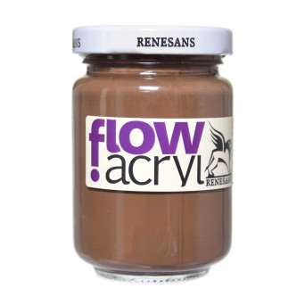 Farba akrylowa Flow Acryl - Renesans - 32, raw umber, 125 ml