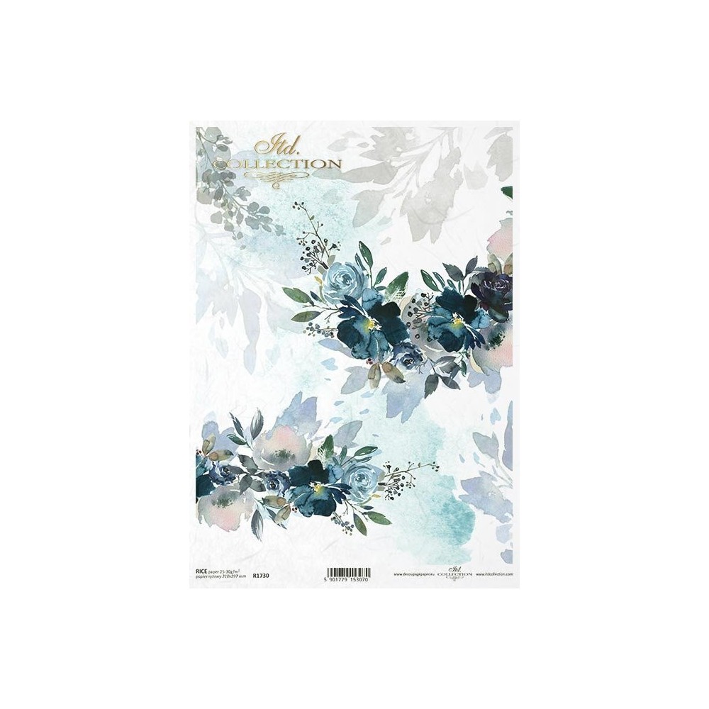 Papier do decoupage A4 - ITD Collection - ryżowy, R1730