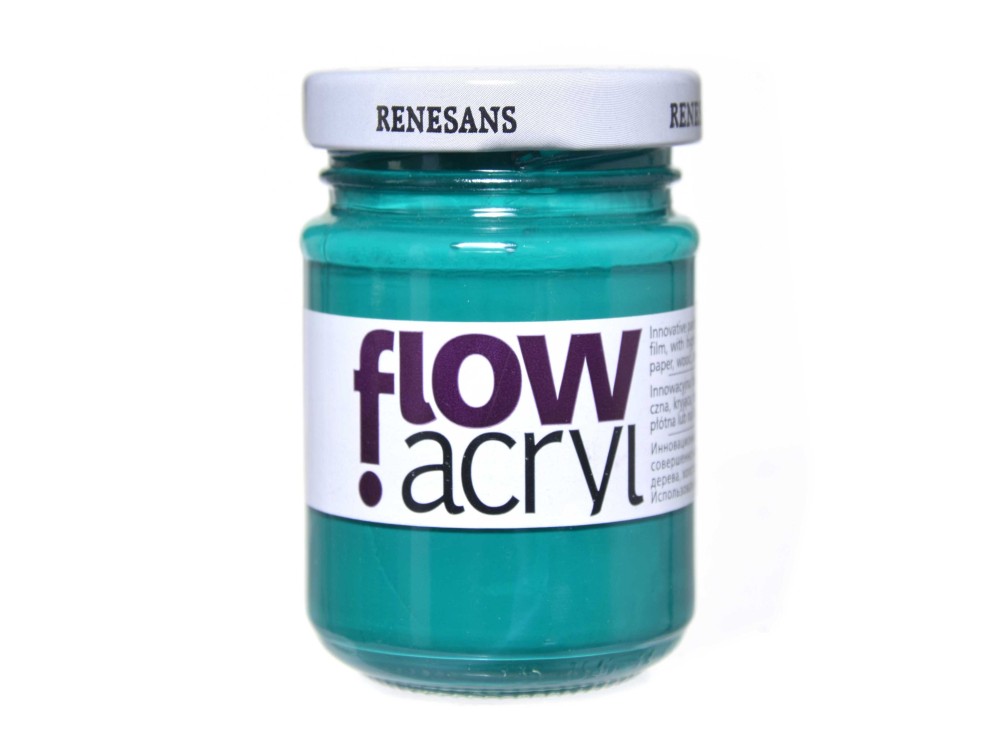 Farba akrylowa Flow Acryl - Renesans - 20, phthalo green, 125 ml