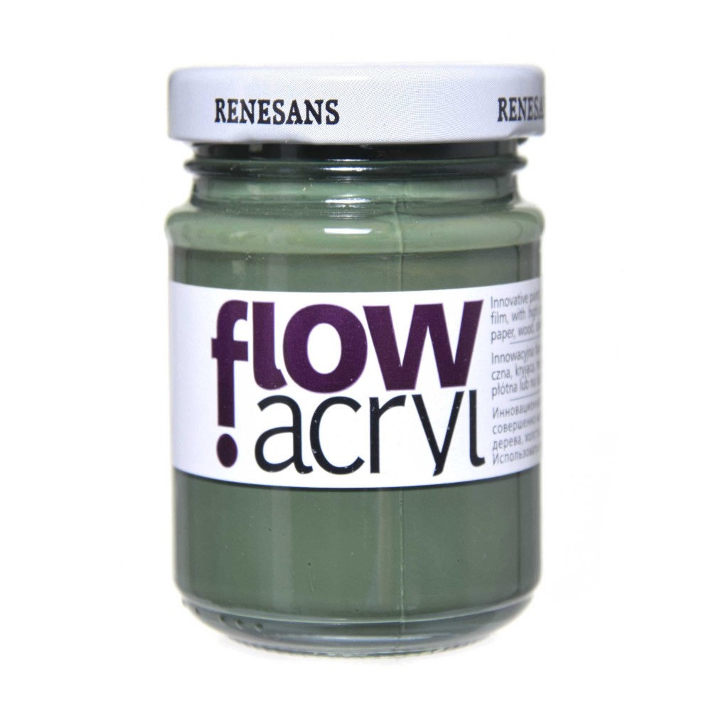 Farba akrylowa Flow Acryl - Renesans - 18, verdaccio green, 125 ml