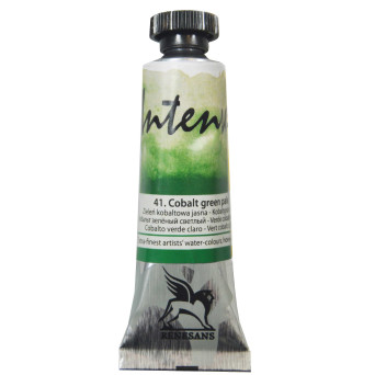 Farba akwarelowa Intense Water - Renesans - 41, cobalt green pale, 15 ml