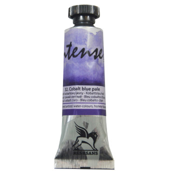 Watercolor paint Intense - Renesans - 32, cobalt pale blue, 15 ml