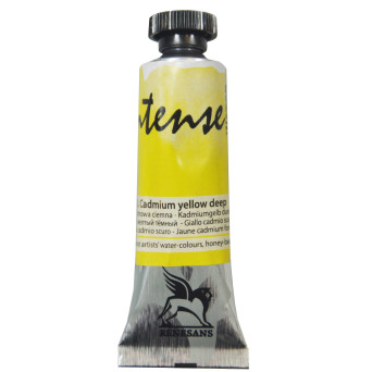 Watercolor paint Intense - Renesans - 13, cadmium deep yellow, 15 ml