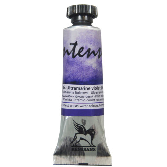 Farba akwarelowa Intense Water - Renesans - 26, ultramarine violet, 15 ml