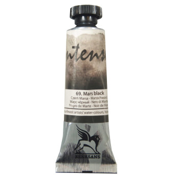 Farba akwarelowa Intense Water - Renesans - 69, Mars black, 15 ml