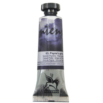 Watercolor paint Intense - Renesans - 65, Payne's grey, 15 ml