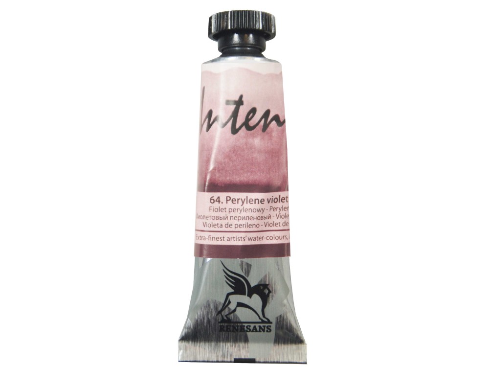 Farba akwarelowa Intense Water - Renesans - 64, perylene violet, 15 ml