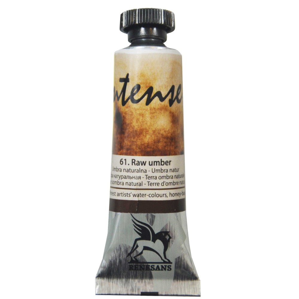 Farba akwarelowa Intense Water - Renesans - 61, raw umber, 15 ml