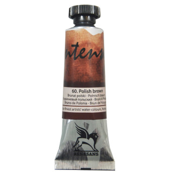 Farba akwarelowa Intense Water - Renesans - 60, polish brown, 15 ml