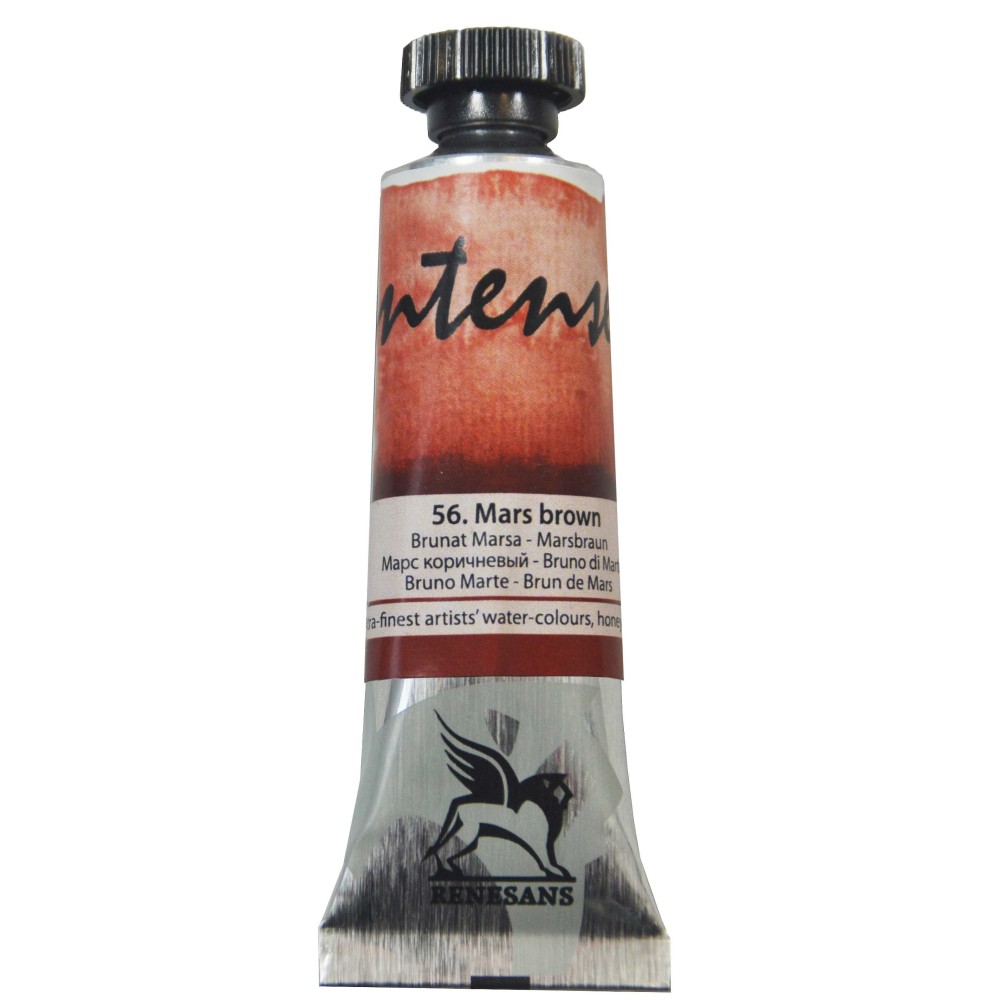 Farba akwarelowa Intense Water - Renesans - 56, Mars brown, 15 ml