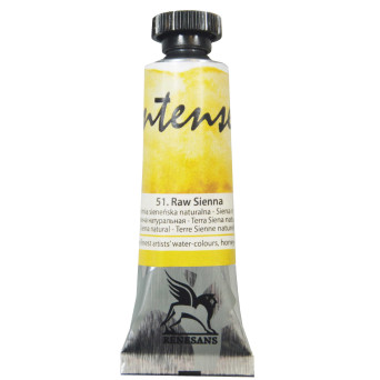 Farba akwarelowa Intense Water - Renesans - 51, raw sienna, 15 ml