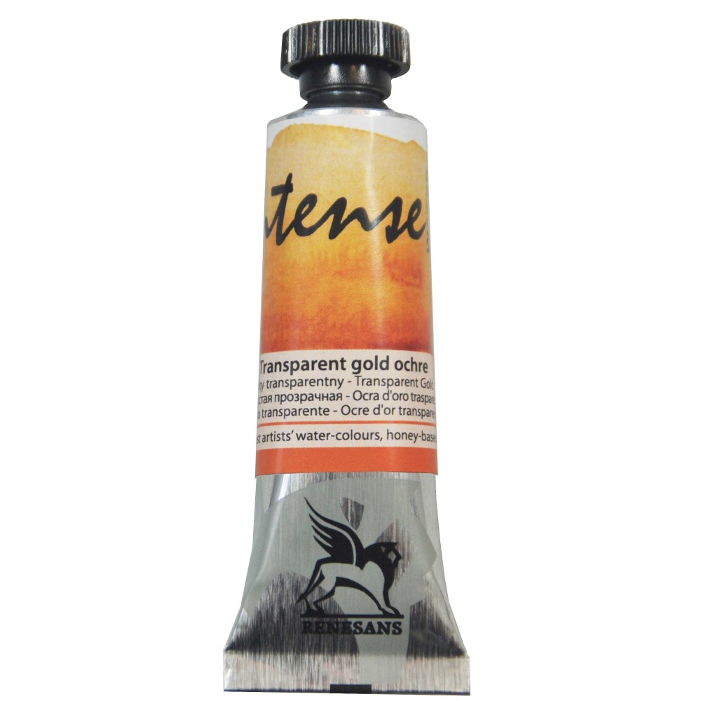 Farba akwarelowa Intense Water - Renesans - 12, transparent gold ochre, 15 ml