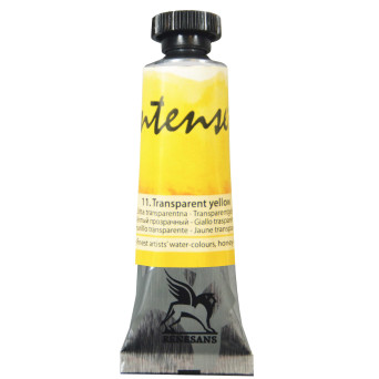 Watercolor paint Intense - Renesans - 11, transparent yellow, 15 ml