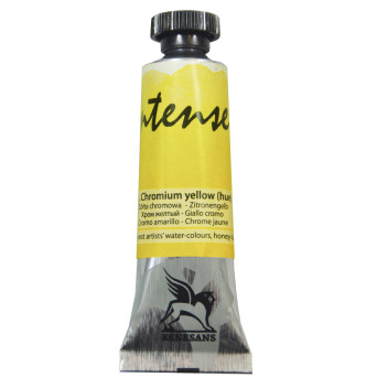 Watercolor paint Intense - Renesans - 8, chromium yellow, 15 ml