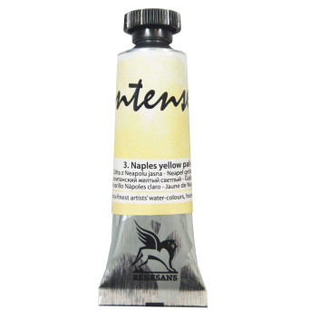 Farba akwarelowa Intense Water - Renesans - 3, Naples yellow pale, 15 ml