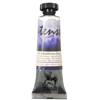 Farba akwarelowa Intense Water - Renesans - 34, indanthrone blue, 15 ml