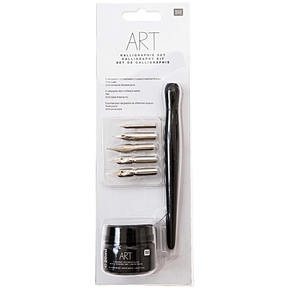 Calligraphy ART set - Rico Design - 7 pcs.