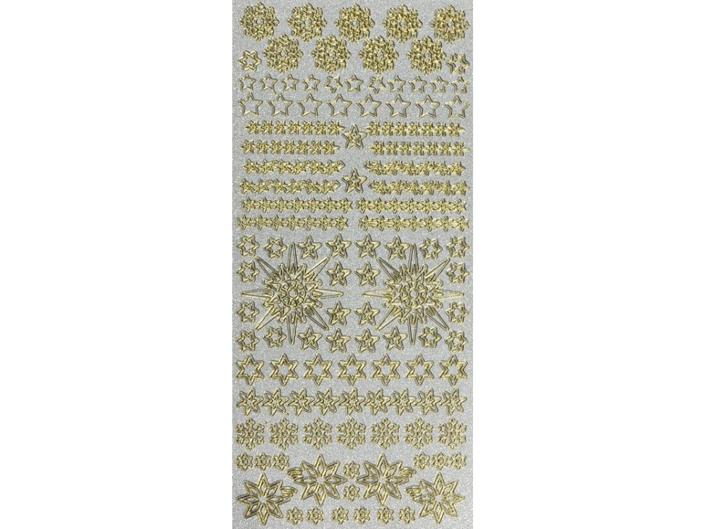 Pearl Sticker - Stars, Snowflakes 298