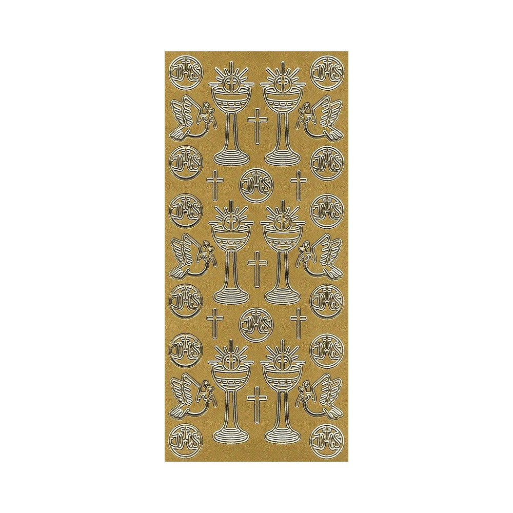 Stickers - IHS Grail 789 Gold
