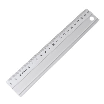 Linijka aluminiowa - Leniar - 20 cm
