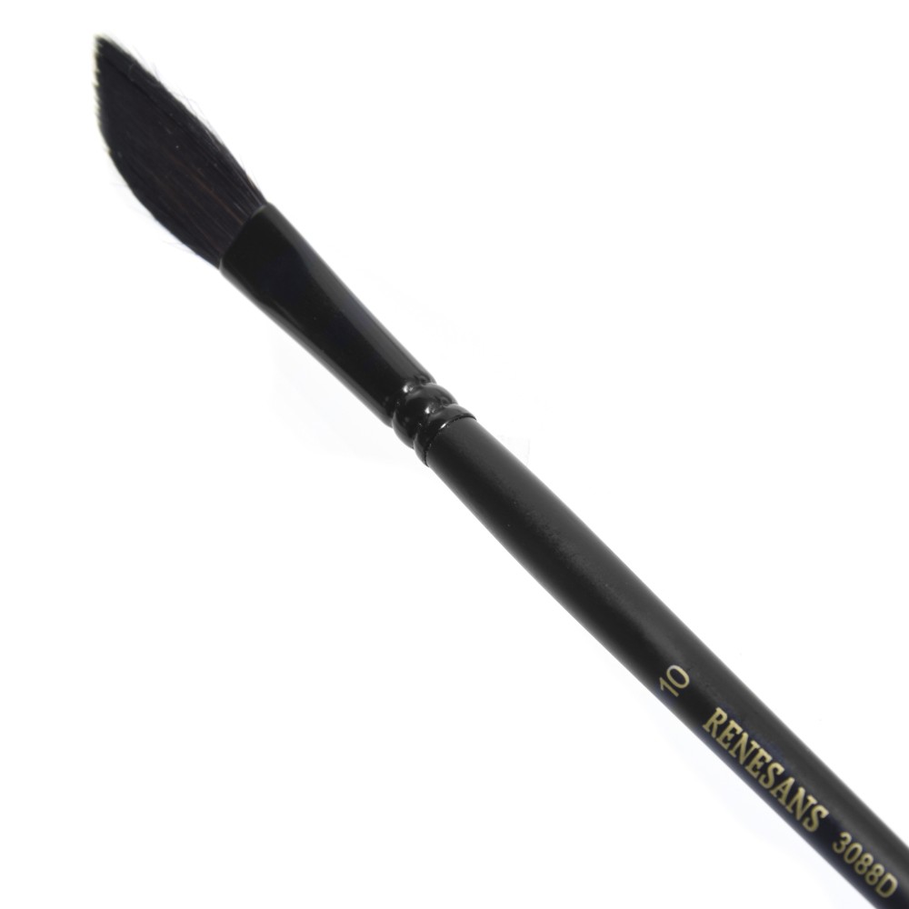 Dagger brush, mixed bristles, 3088D series - Renesans - size 10
