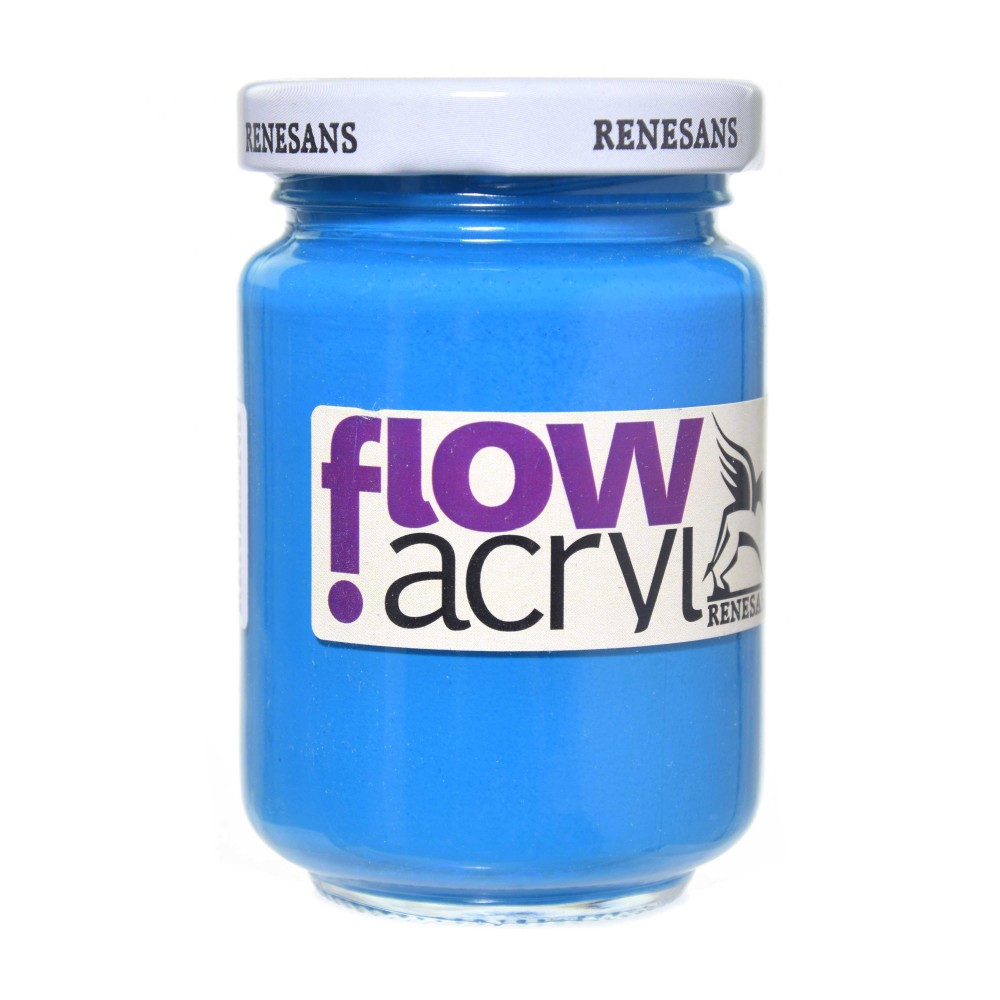 Farba akrylowa Flow Acryl - Renesans - 27, primary blue, 125 ml