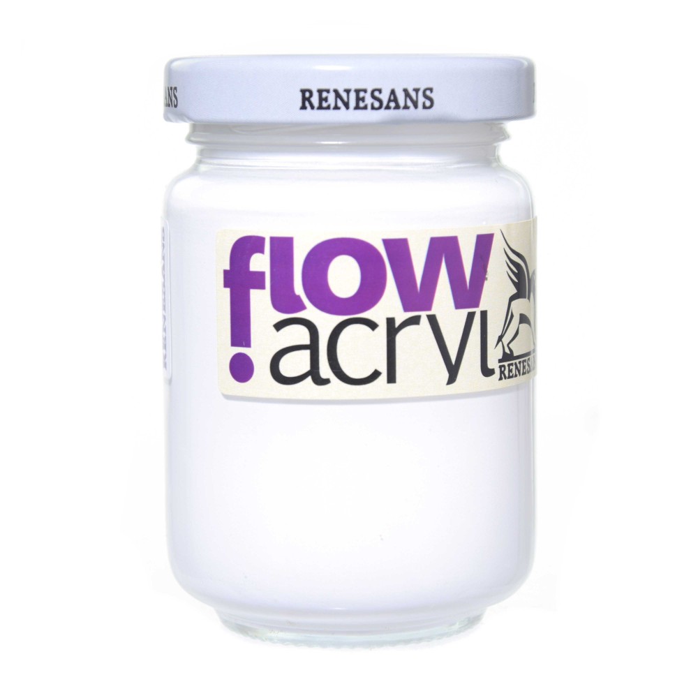Farba akrylowa Flow Acryl - Renesans - 01, titanium white, 125 ml
