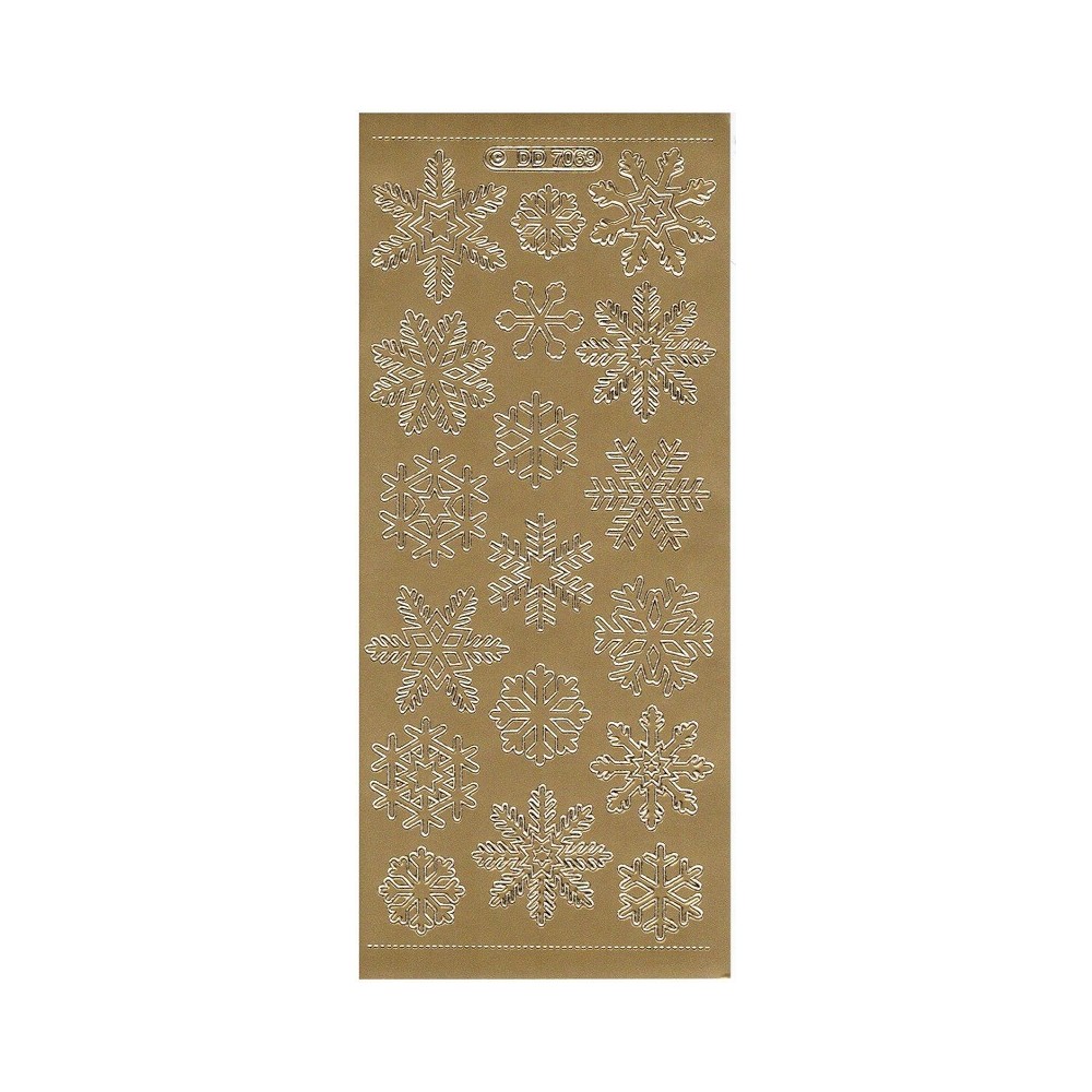 Stickers - Christmas Tree 7069 Gold