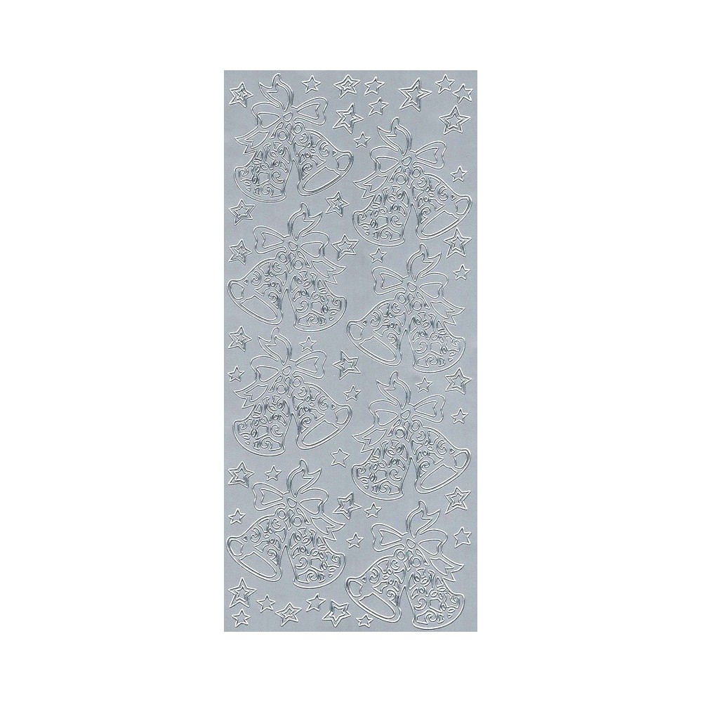 Stickers - Bells 2424 silver