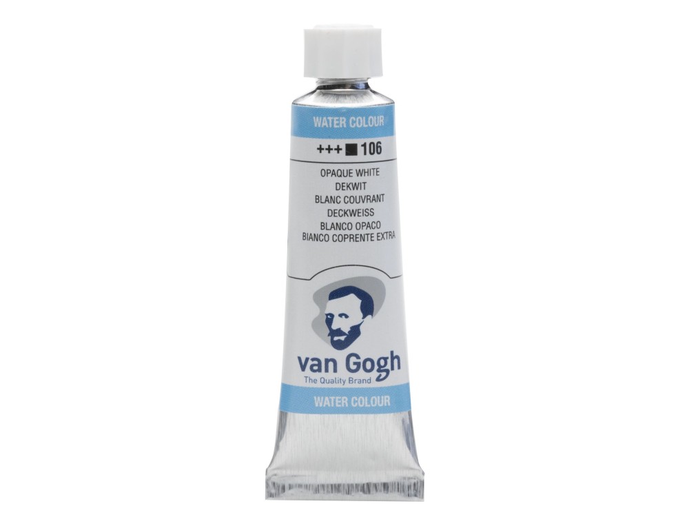 Farba akwarelowa - Van Gogh - Opaque White 10 ml