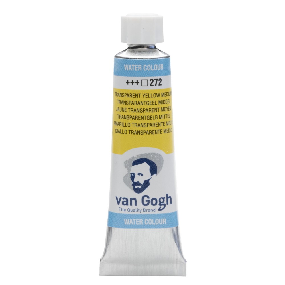 Watercolor paint in tube - Van Gogh - Transparent Yellow Medium 10 ml