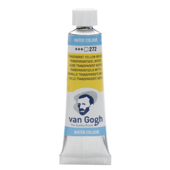 Watercolor paint in tube - Van Gogh - Transparent Yellow Medium 10 ml
