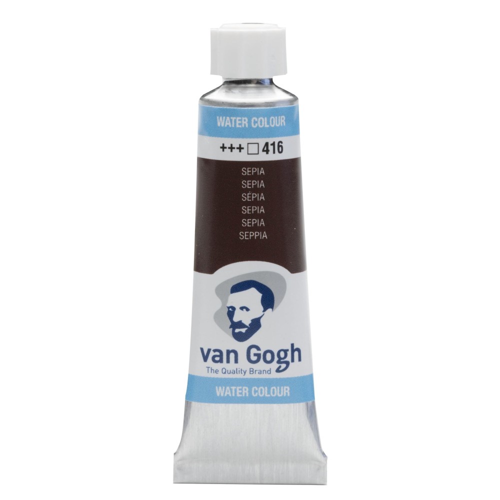 Watercolor paint in tube - Van Gogh - Sepia 10 ml