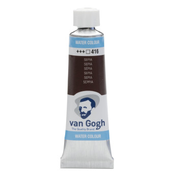 Watercolor paint in tube - Van Gogh - Sepia 10 ml