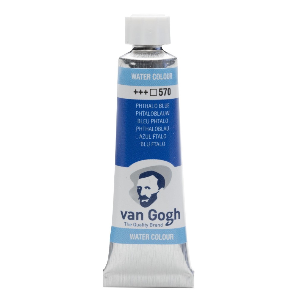 Watercolor paint in tube - Van Gogh - Phthalo Blue 10 ml