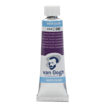 Watercolor paint in tube - Van Gogh - Quinacridone Purple Red 10 ml