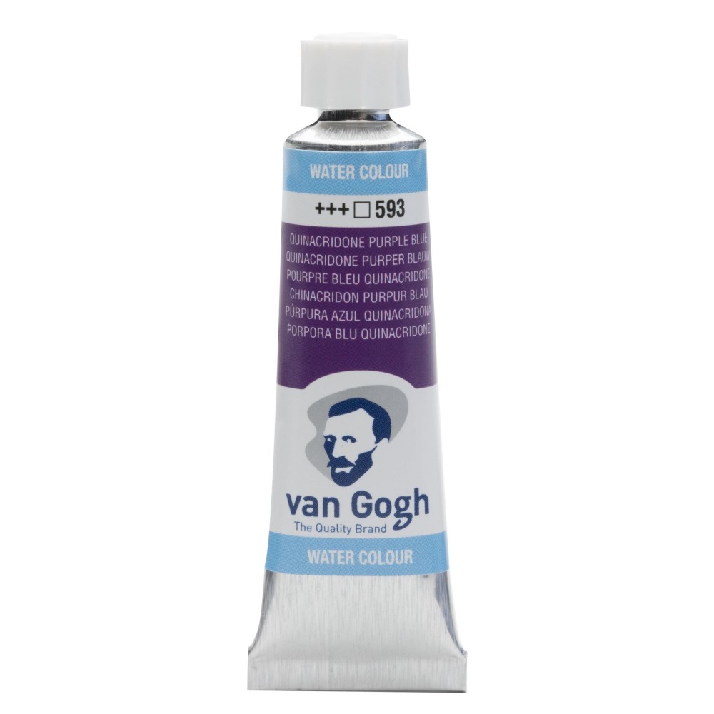 Watercolor paint in tube - Van Gogh - Quinacridone Purple Blue 10 ml