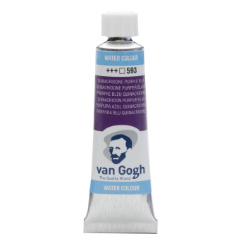 Watercolor paint in tube - Van Gogh - Quinacridone Purple Blue 10 ml