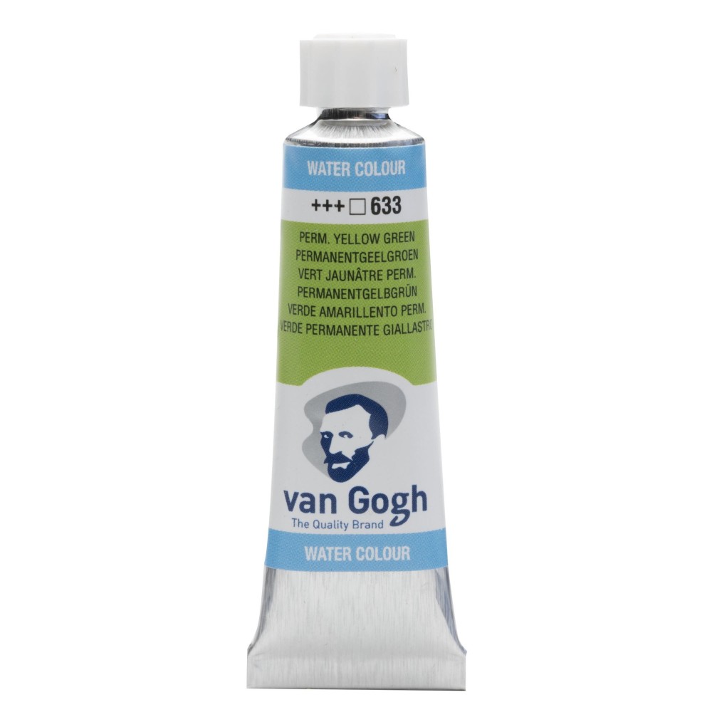 Watercolor paint in tube - Van Gogh - Permanent Yellow Green 10 ml