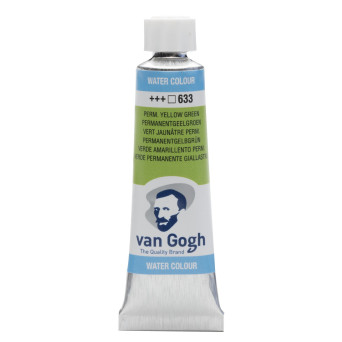 Watercolor paint in tube - Van Gogh - Permanent Yellow Green 10 ml