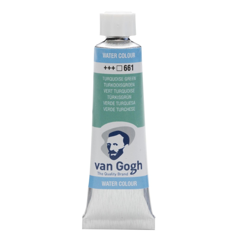 Watercolor paint in tube - Van Gogh - Turquoise Green 10 ml