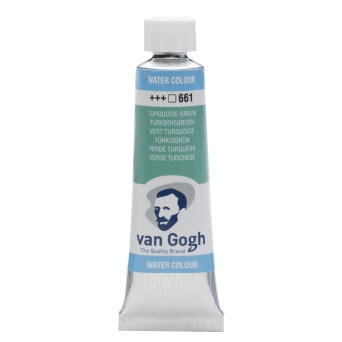 Watercolor paint in tube - Van Gogh - Turquoise Green 10 ml