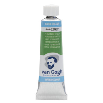 Farba akwarelowa - Van Gogh - Permanent Green 10 ml