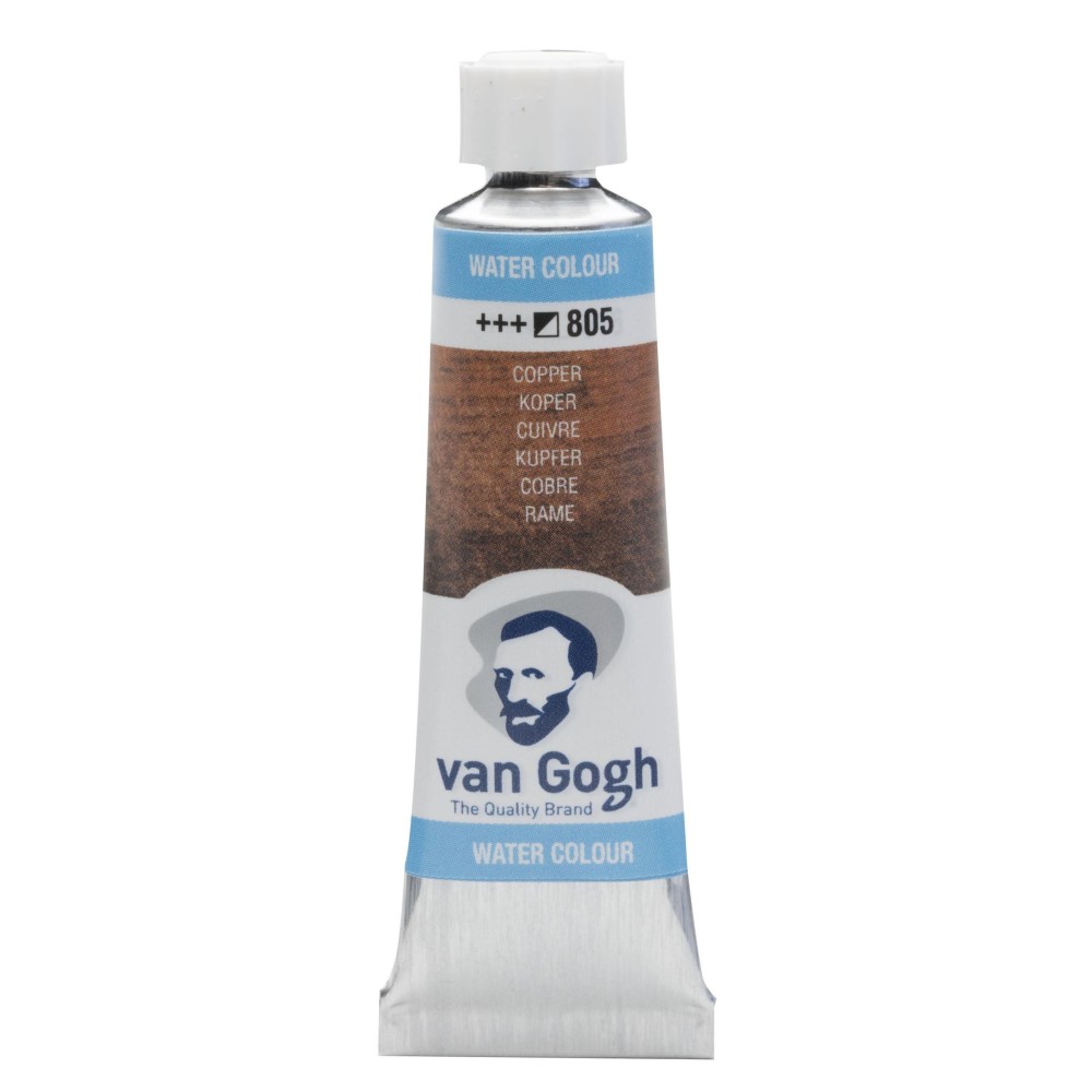 Watercolor paint in tube - Van Gogh - Copper 10 ml