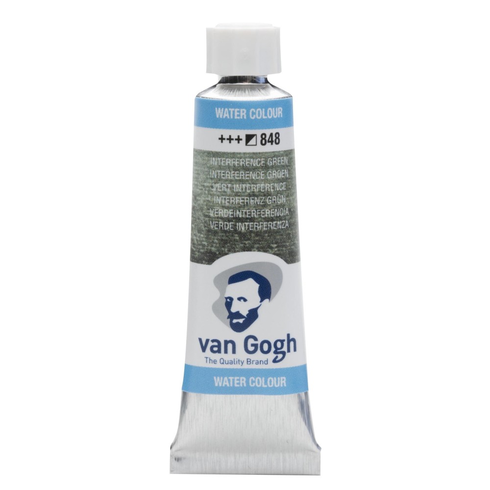 Watercolor paint in tube - Van Gogh - Interference Green 10 ml