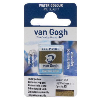 Farba akwarelowa w kostce - Van Gogh - Dusk Yellow