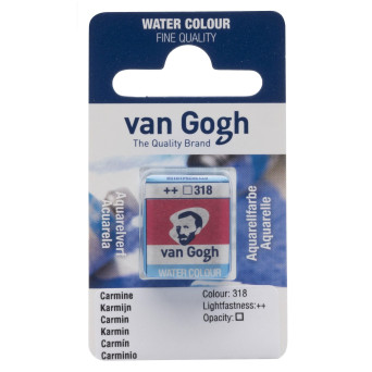 Watercolor pan paint - Van Gogh - Carmine