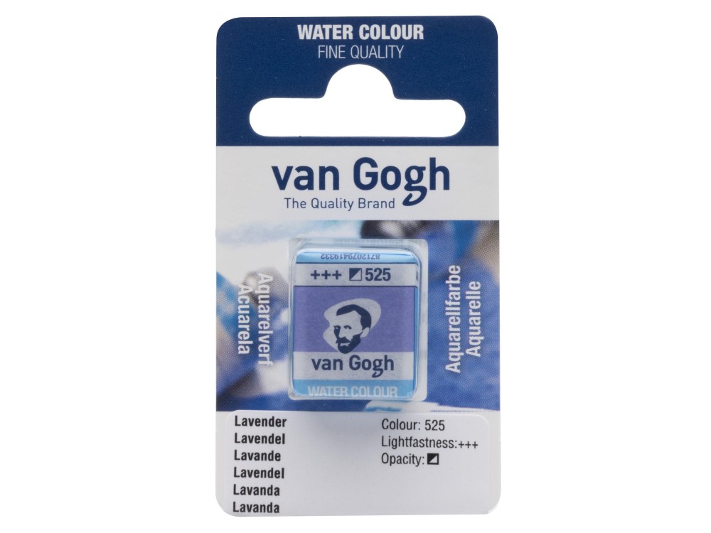 Farba akwarelowa w kostce - Van Gogh - 525 Lavender