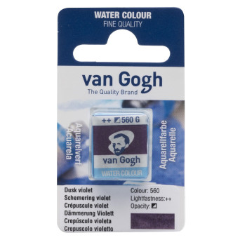 Farba akwarelowa w kostce - Van Gogh - 560 Dusk Violet